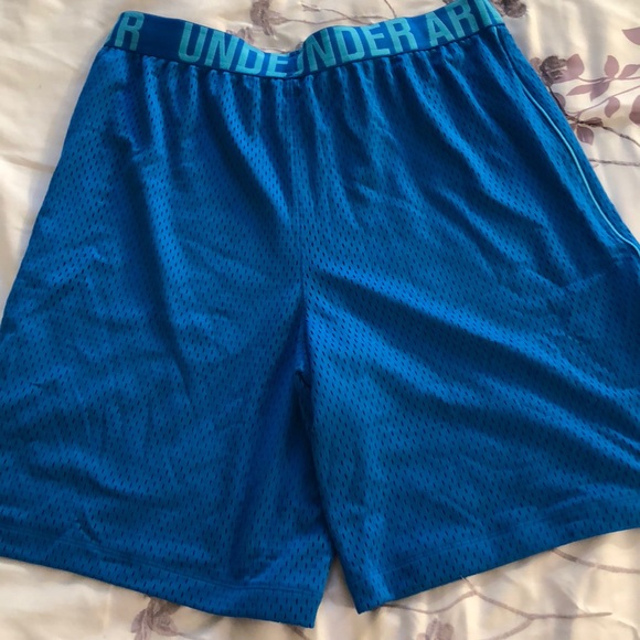 Under Armour Shorts Under Armour Blue Womens Basketball Shorts Nwot